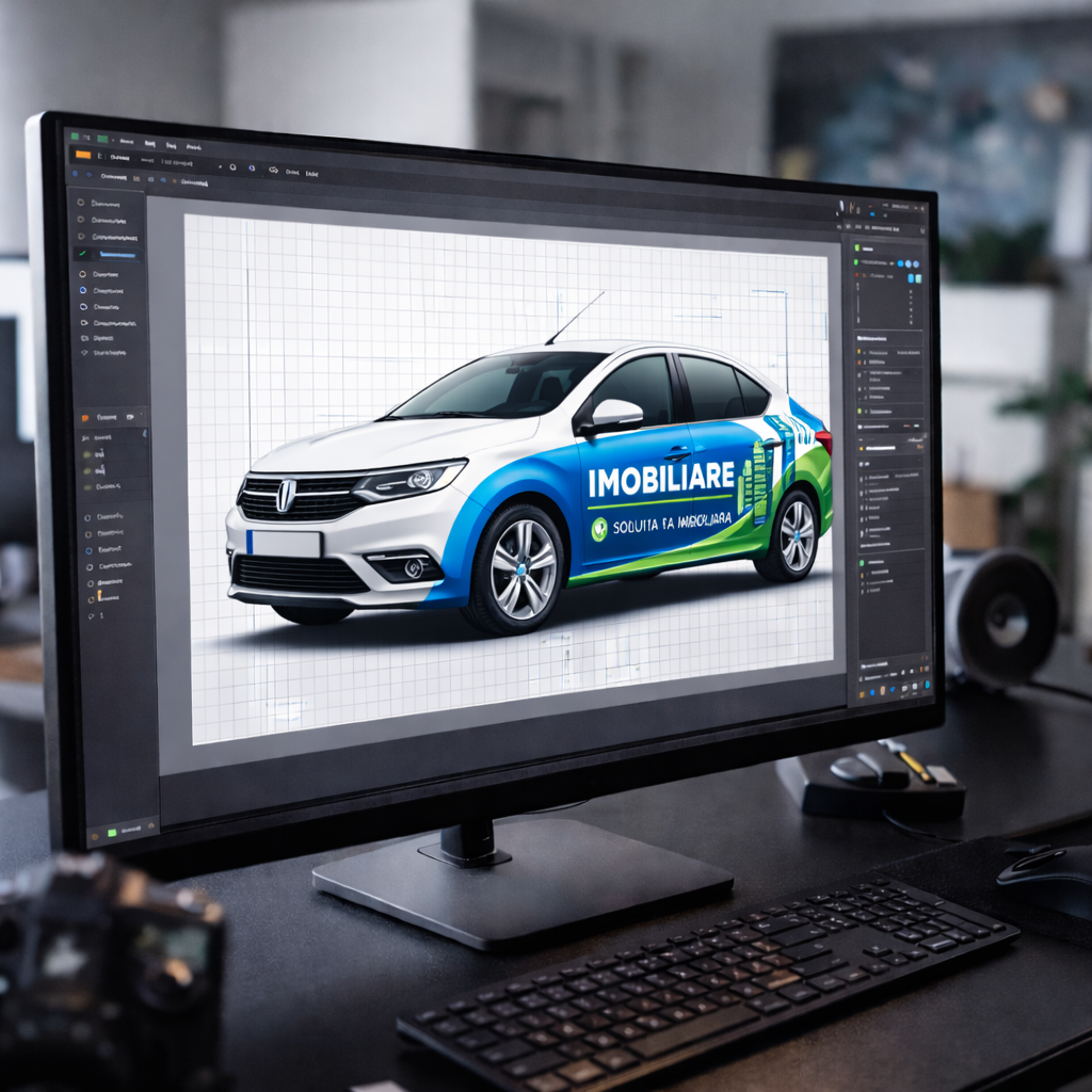 grafica auto personalizata