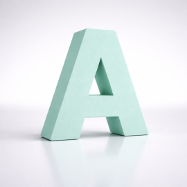 Litere polistiren vopsite pentru decor interior si exterior magazin